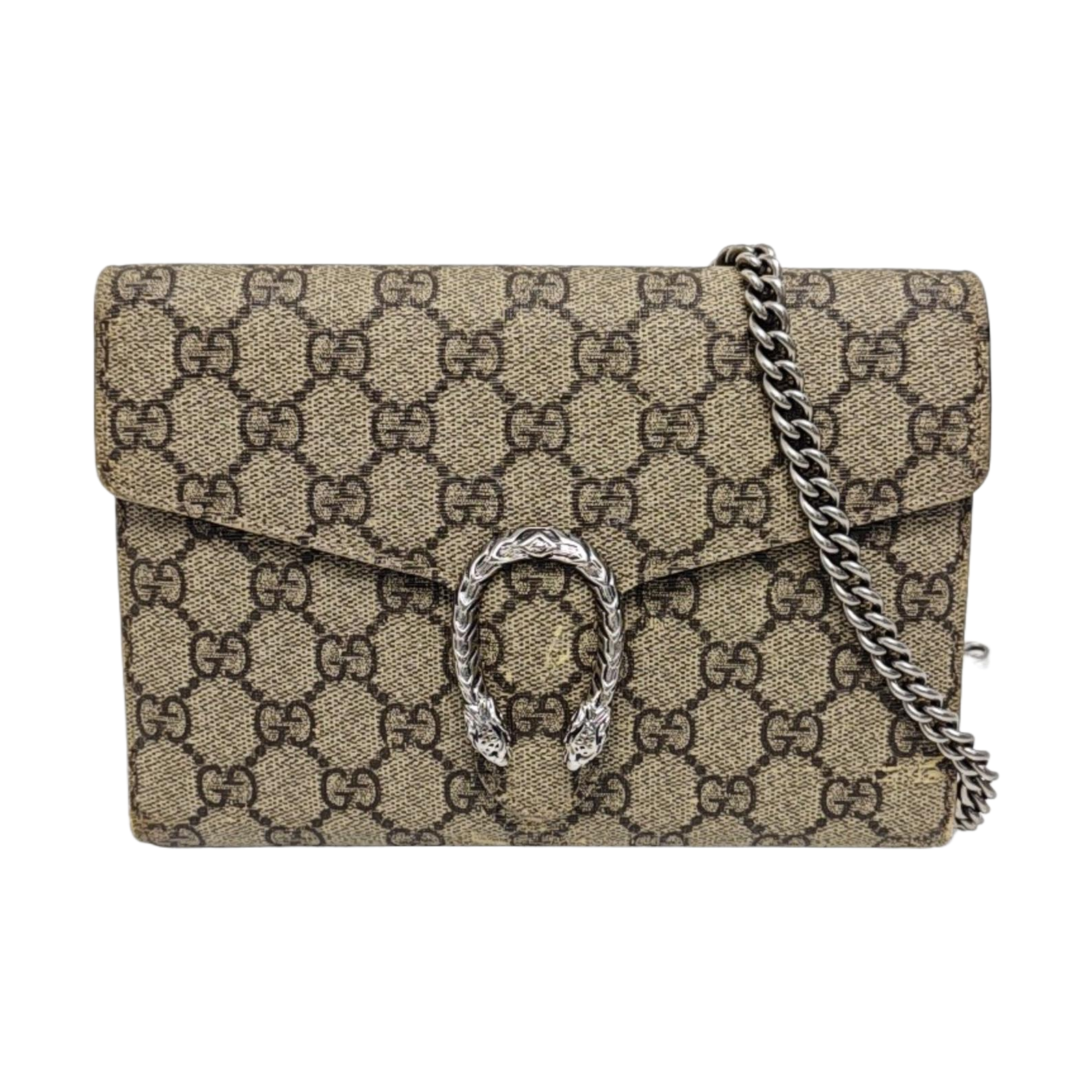 Dionysus Monogram Lona Revestida Beige