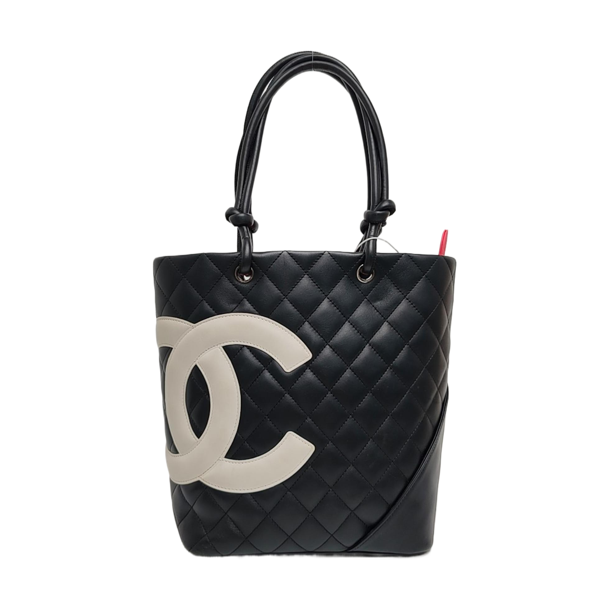 CAMBON Medium Quilted Calfskin Black