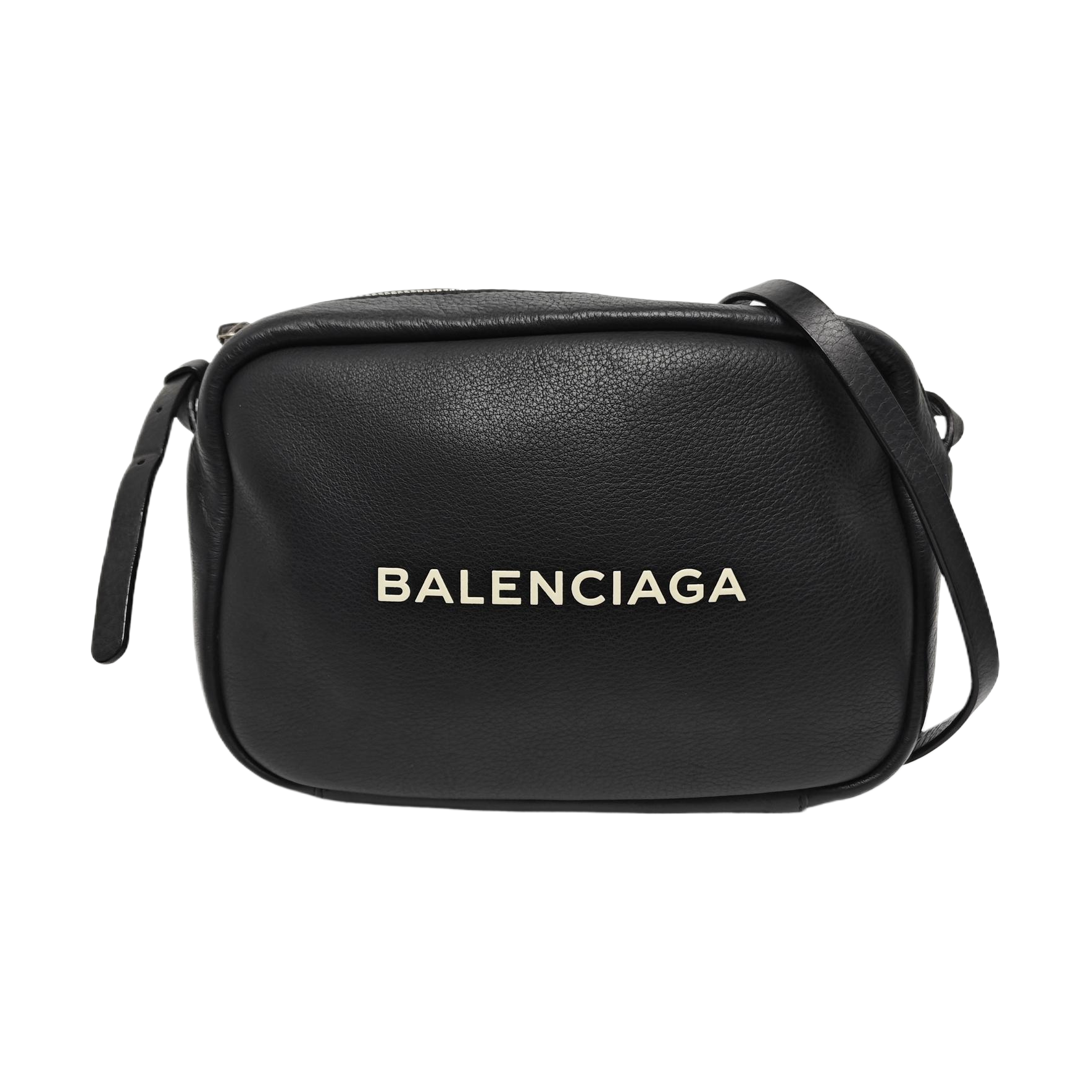 Calfskin Shoulder Bag Black