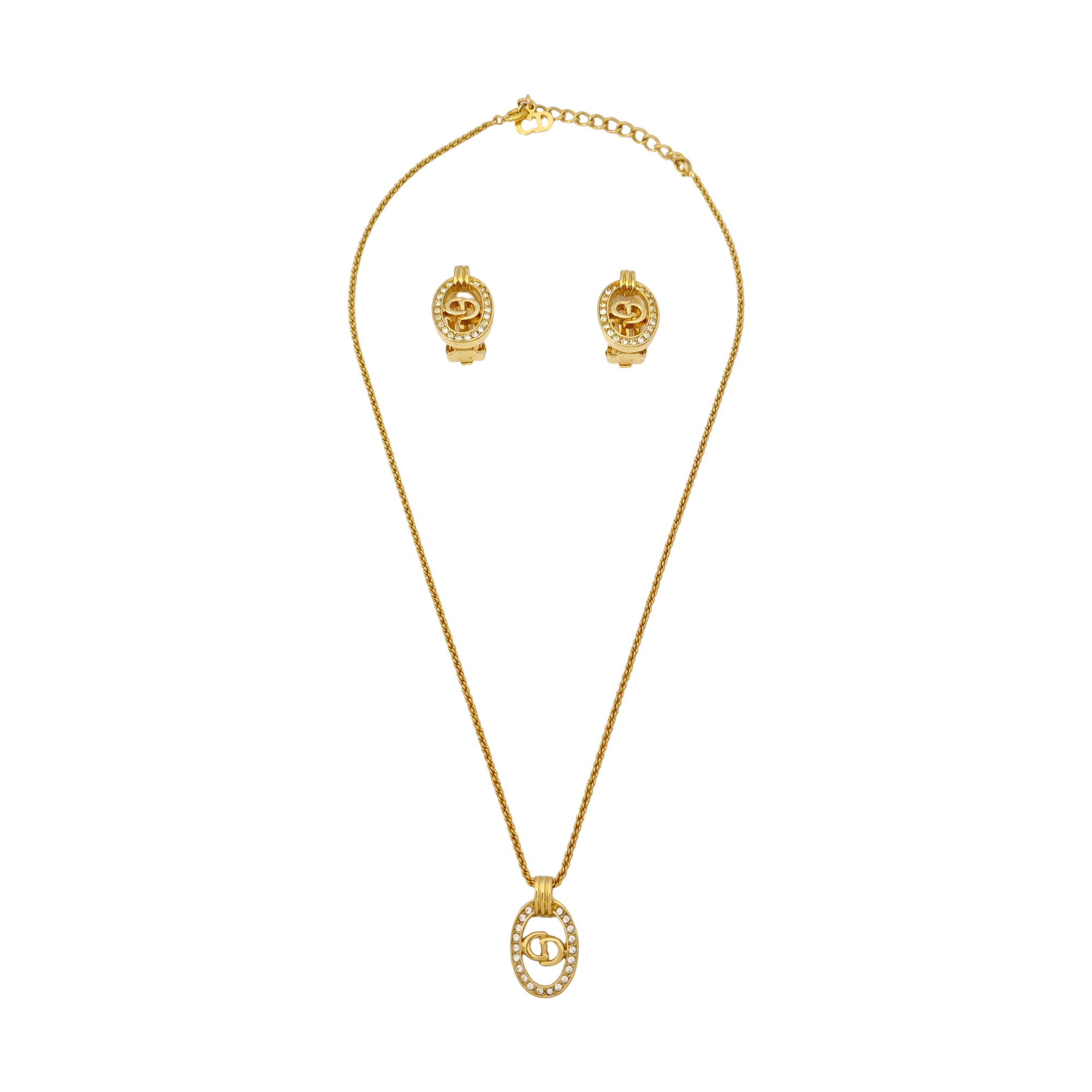Metal Gold Jewelry Set