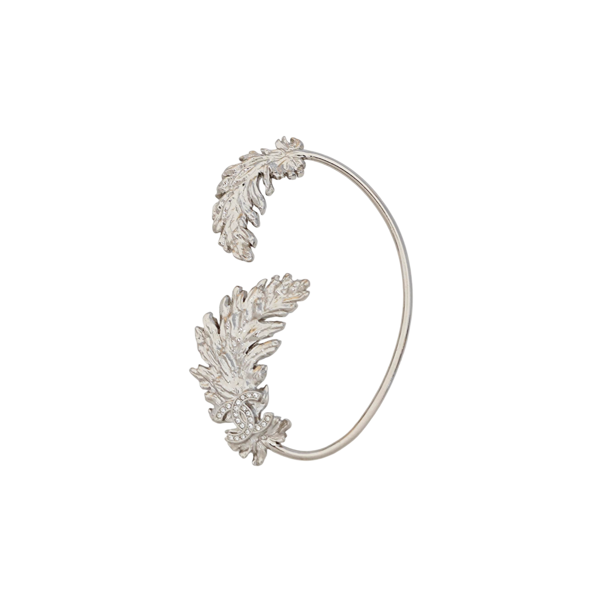 Metal Silver Earrings