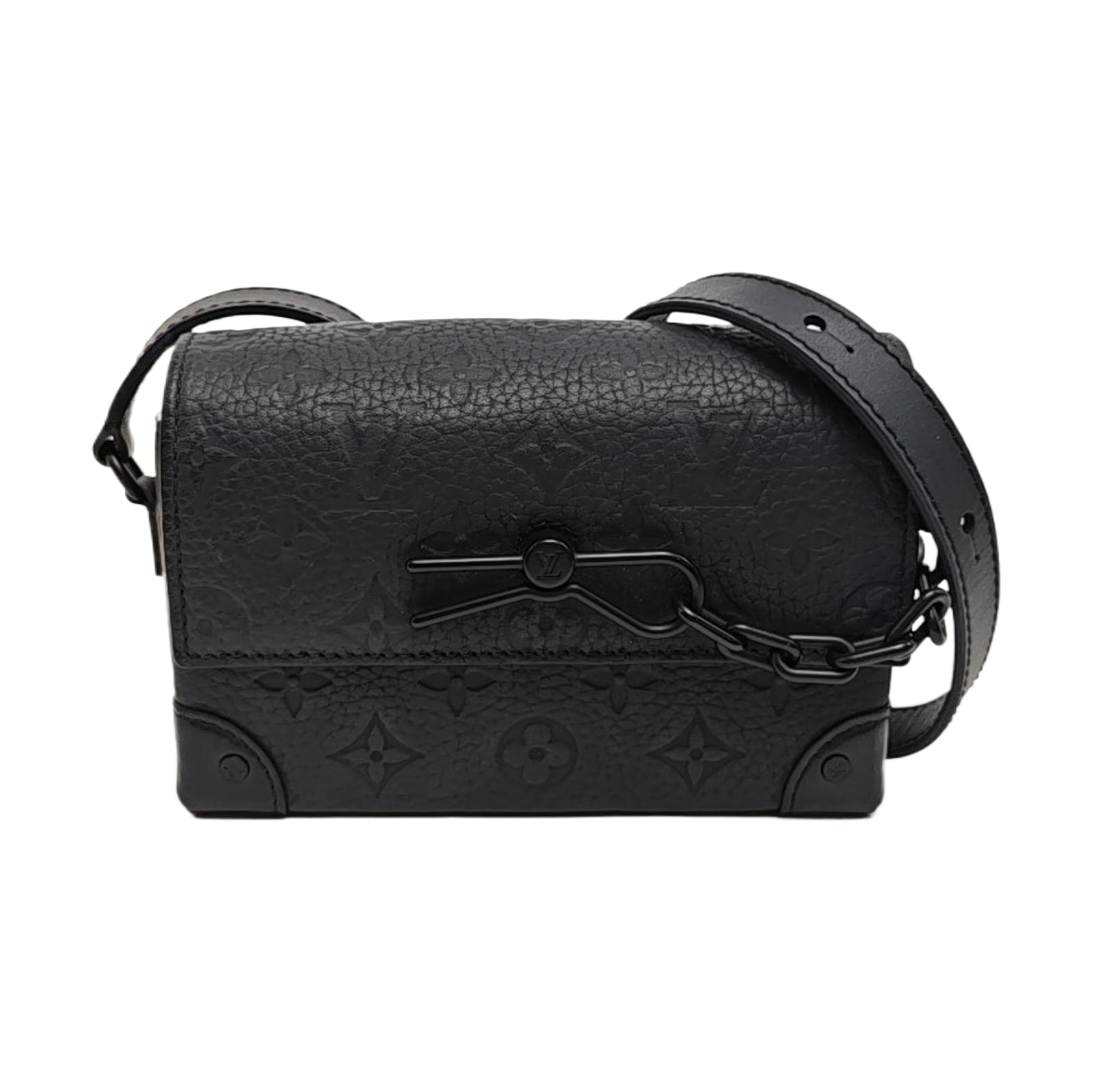 SOFT TRUNK Mini Monogram Calfskin Black