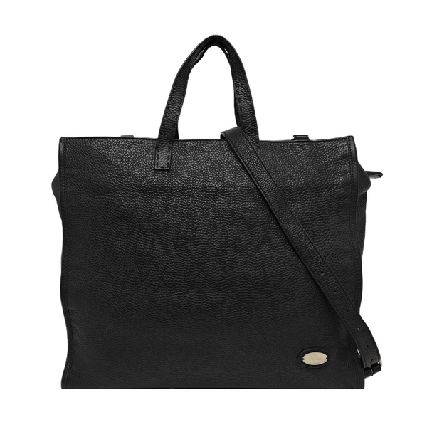 Calfskin Shoulder Bag Black