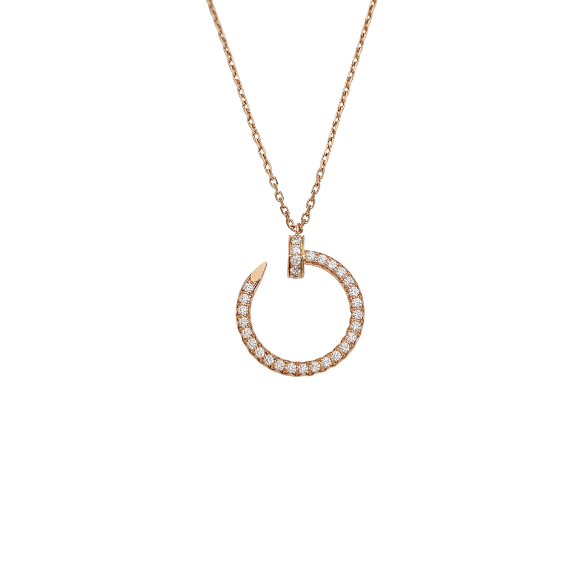 JUSTE UN CLOU 18k Rose Gold Necklace