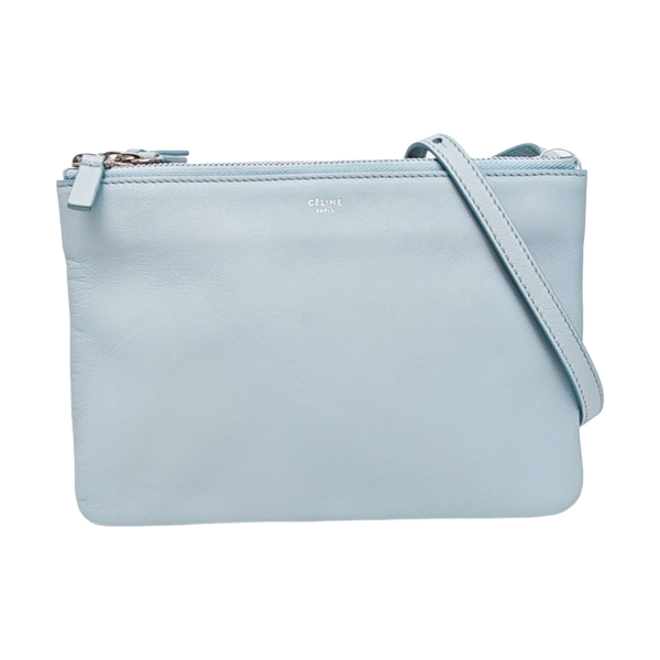 TRIO Small Lambskin Blue