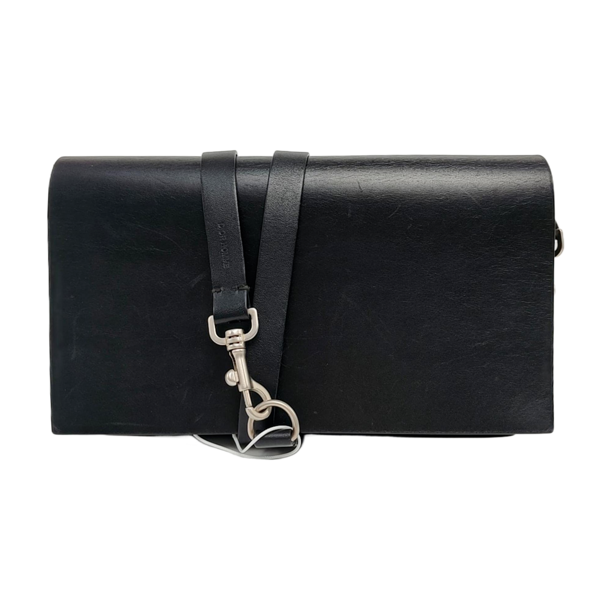 Leather Clutch Black