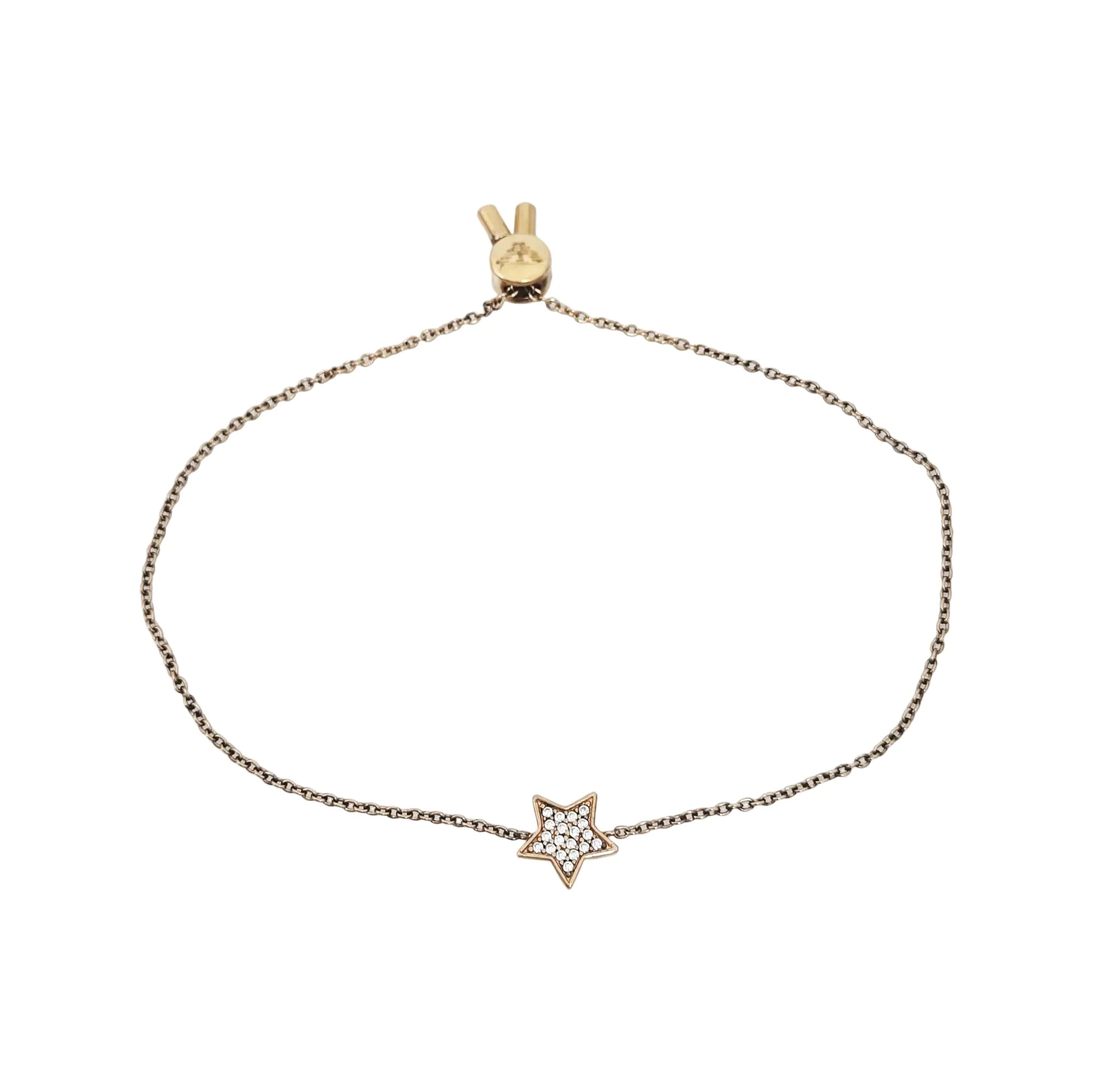Synthetic Crystal Rose Gold Bracelet