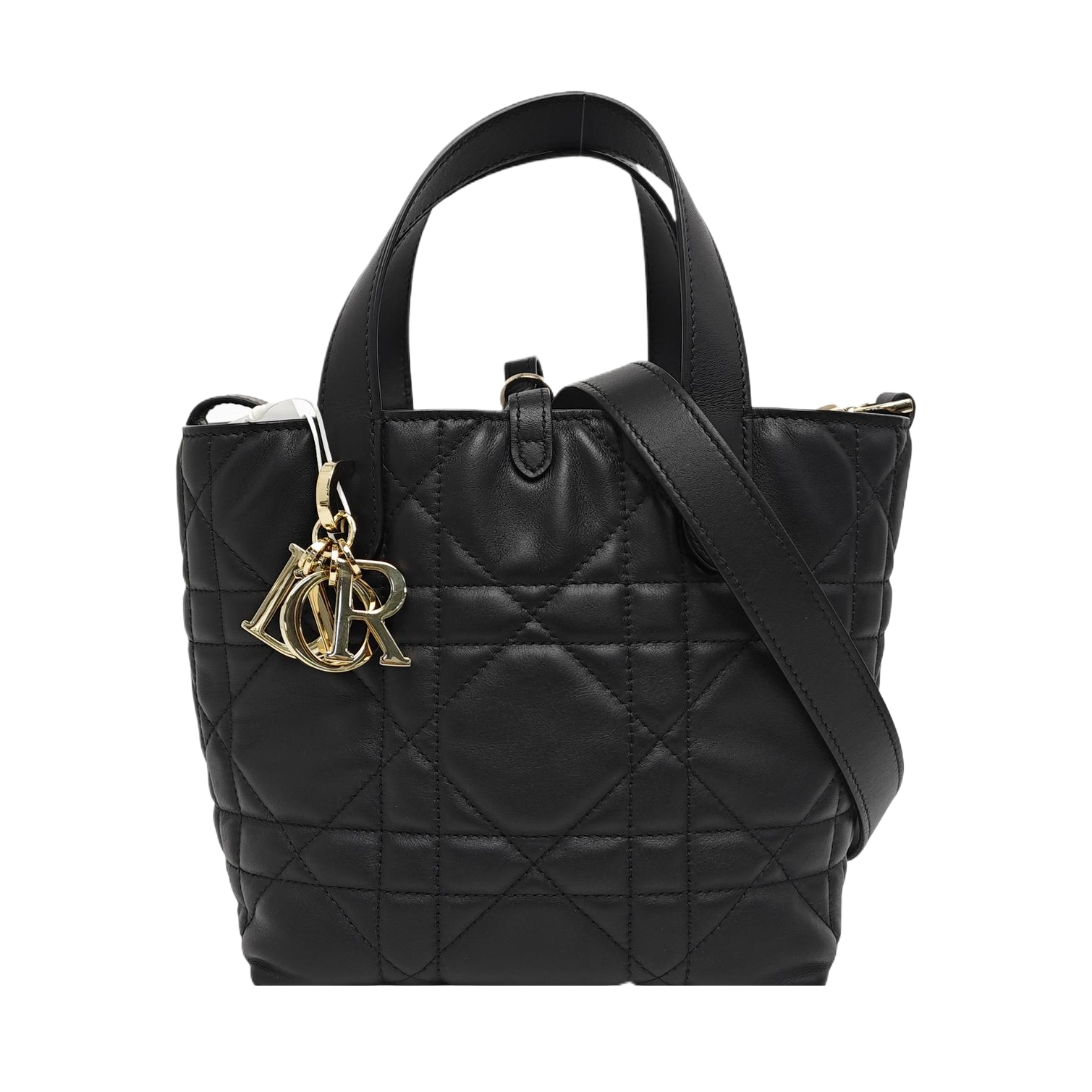 Toujours Small Cannage Calfskin Black