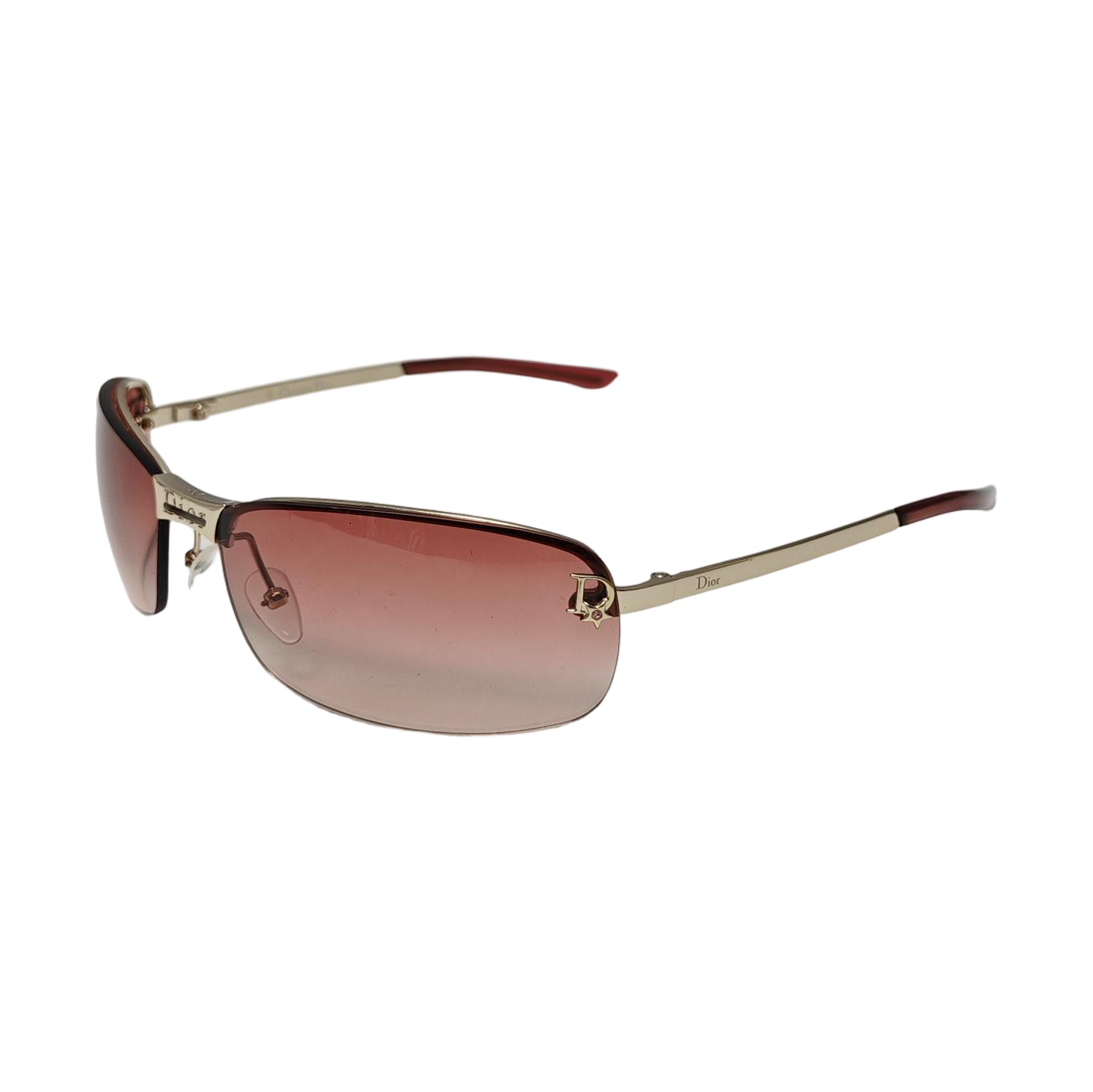 Metal Sunglasses Red