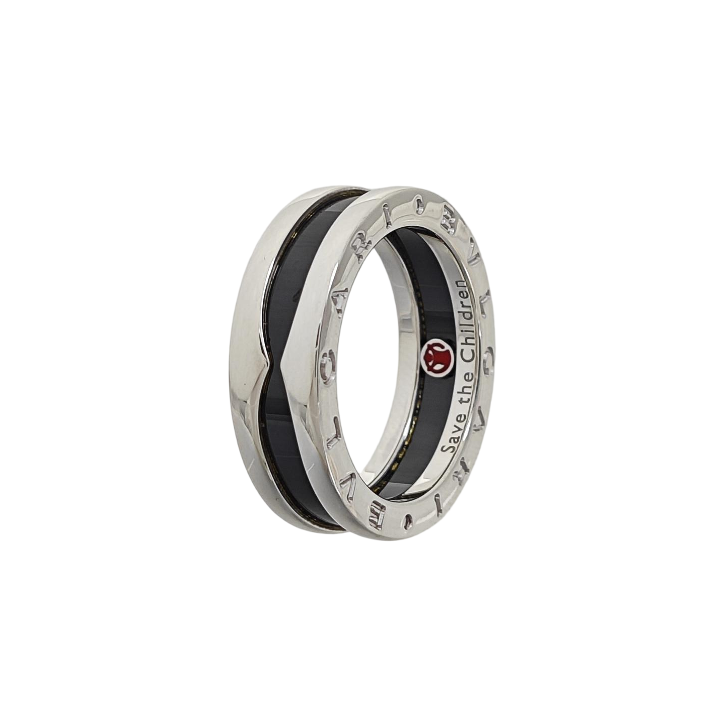 B.ZERO1 925 Sterling Silver Ring EU 55