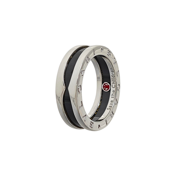 B.ZERO1 925 Sterling Silver Ring EU 55