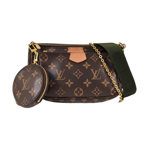 MULTI Monogram Coated Canvas Brown
