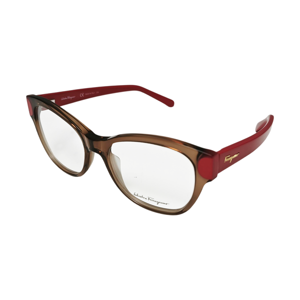 Synthetic Eyeglasses Brown