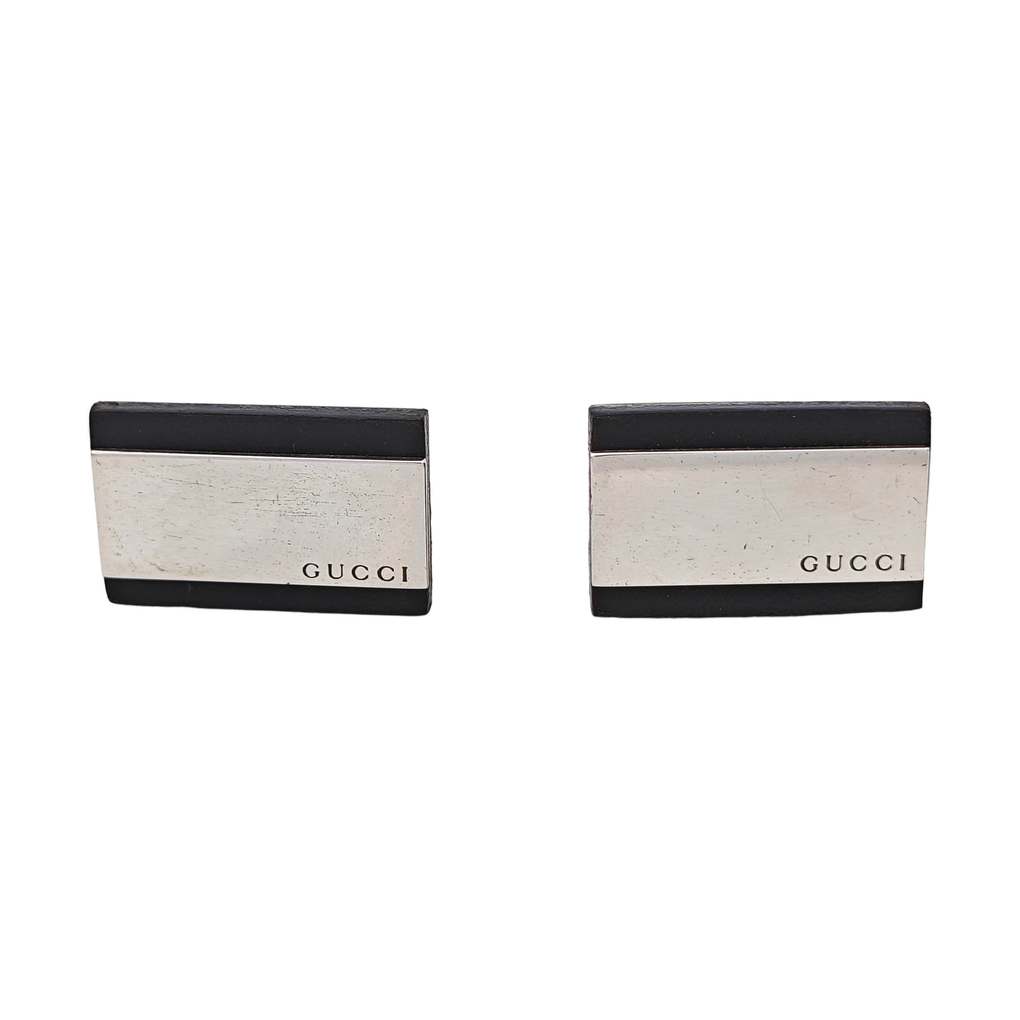 Metal Cufflink Silver