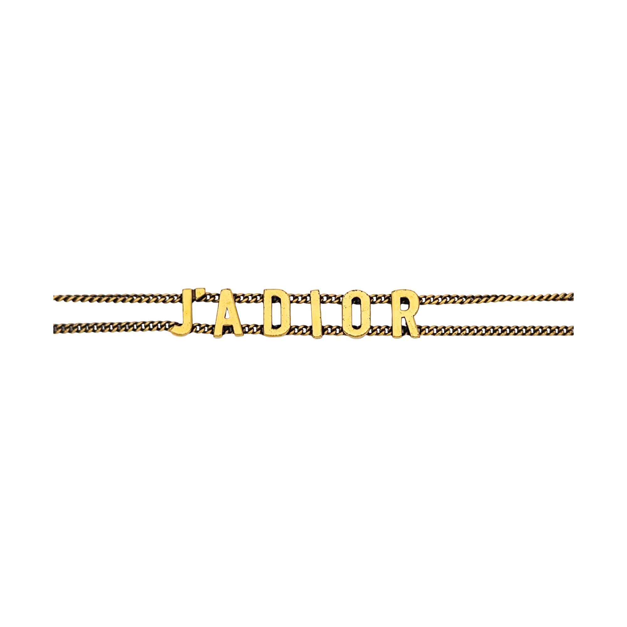 J'adior Metal Gold Necklace