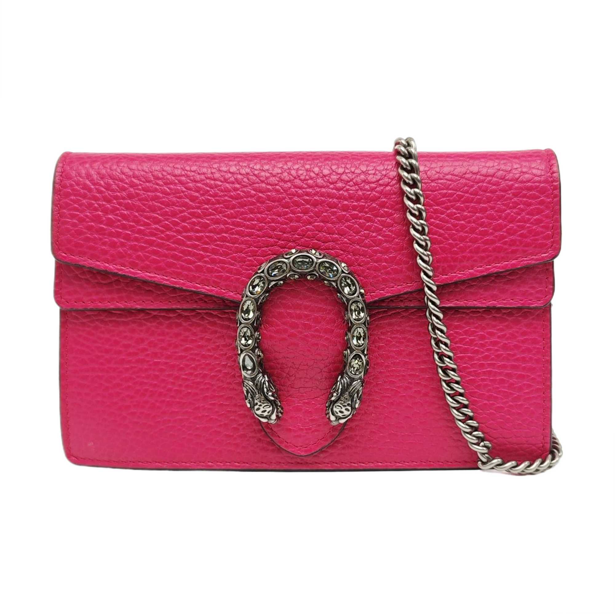 Dionysus Super Mini Calfskin Red