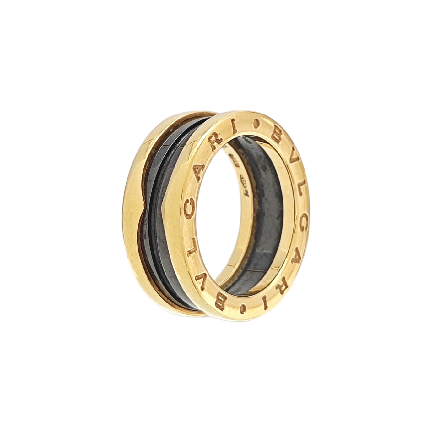 B.ZERO1 18k Rose Gold Ring EU 53