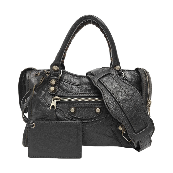 Classic City Mini Lambskin Gray
