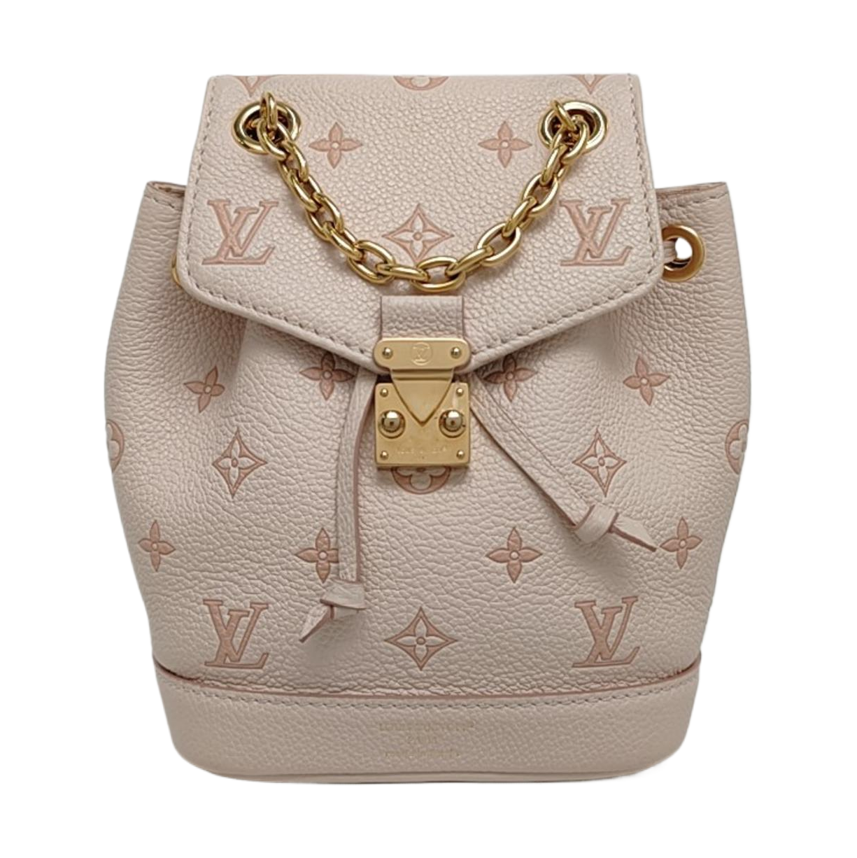 NOÉ Nano Monogram Calfskin Beige
