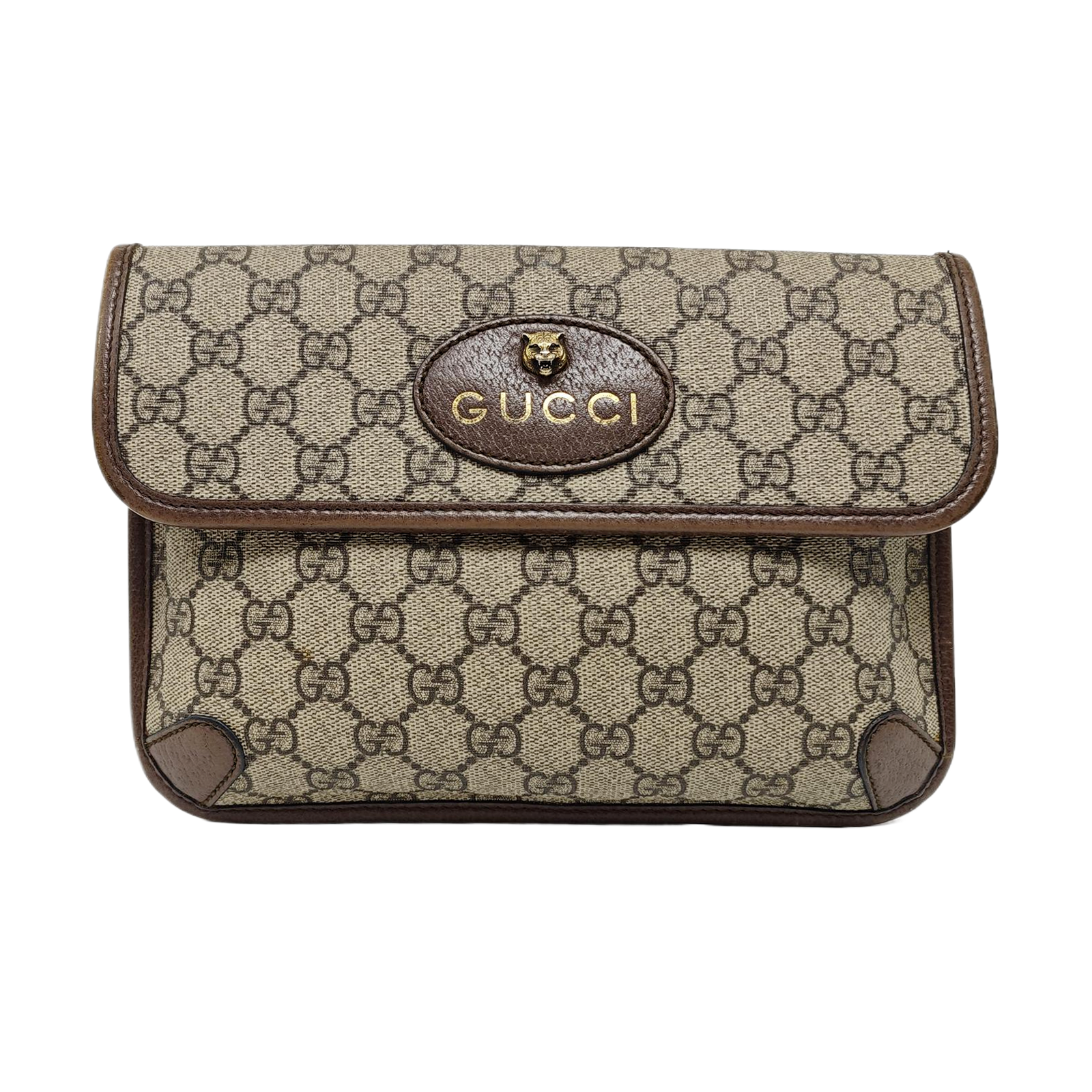 Neo Vintage Monogram Coated Canvas Beige