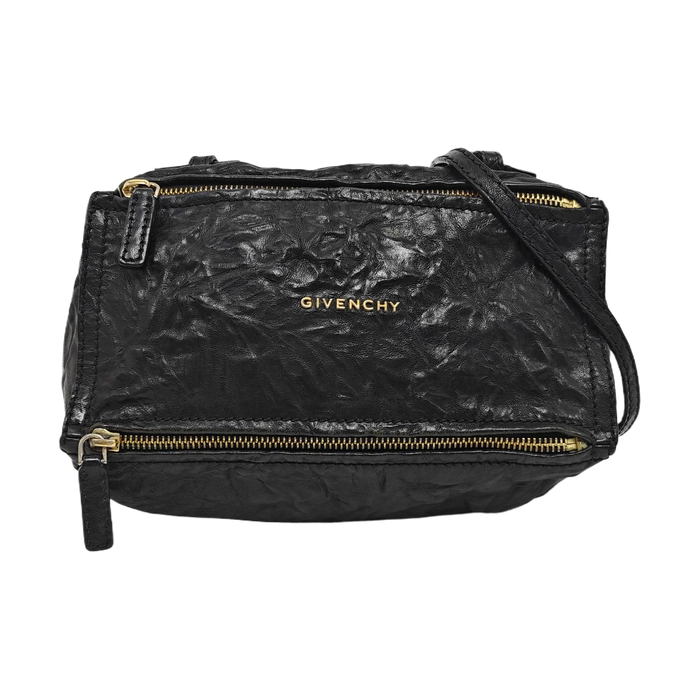 Lambskin Shoulder Bag Black