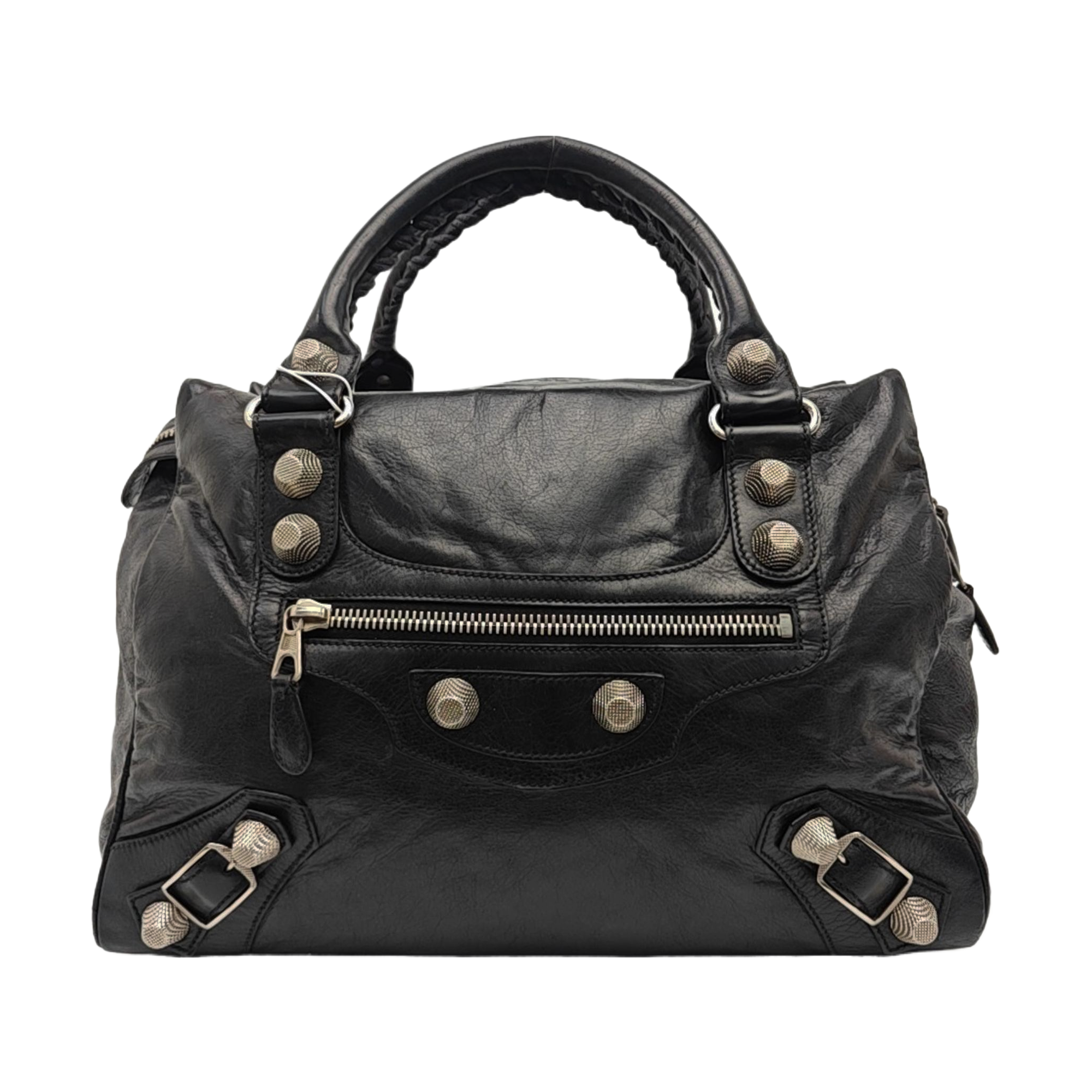 Classic City Medium Lambskin Black