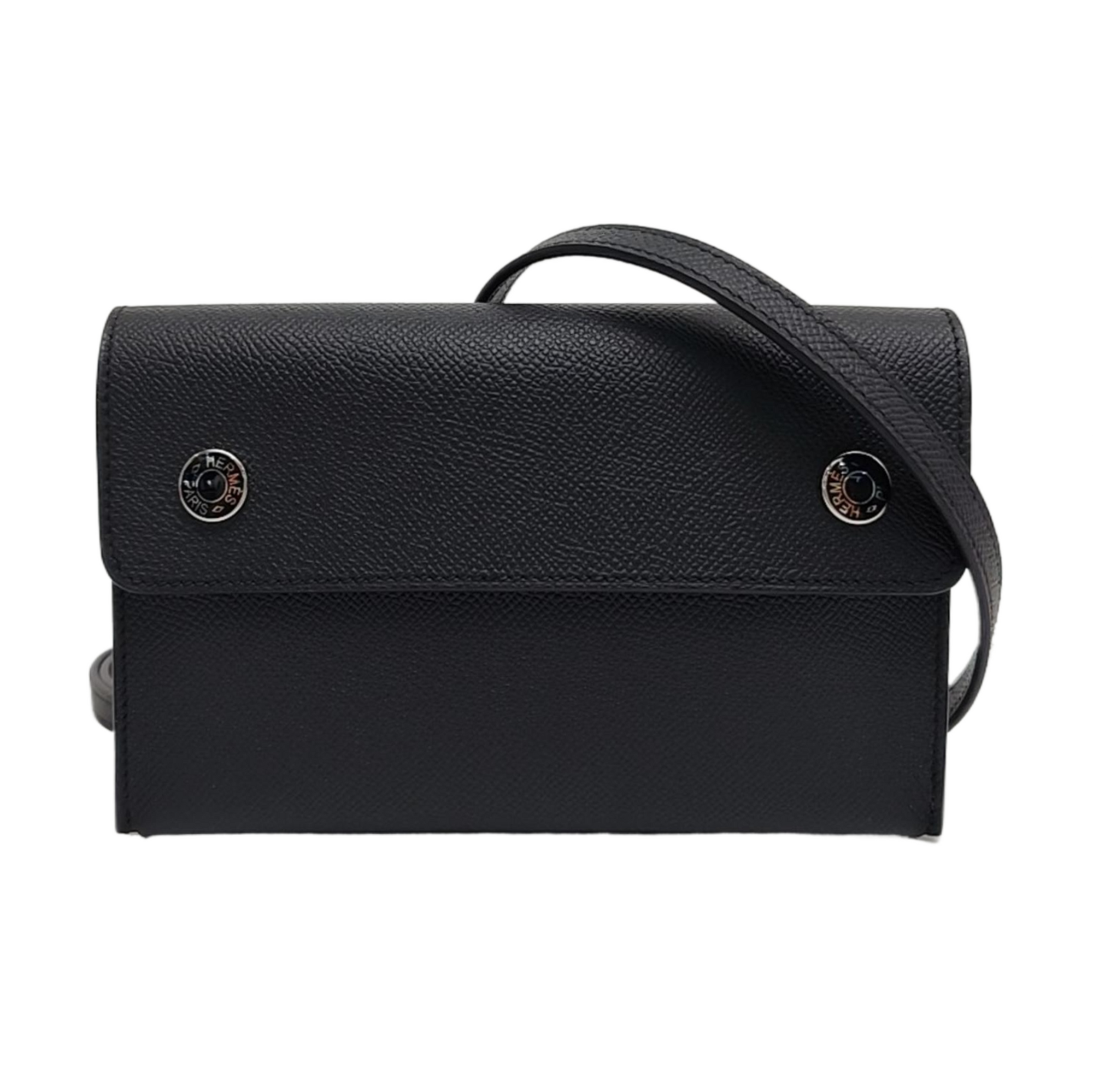 Hermèsnap 19 Epsom Black