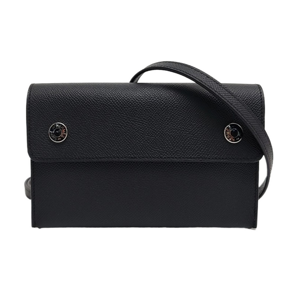 Hermèsnap 19 Epsom Black