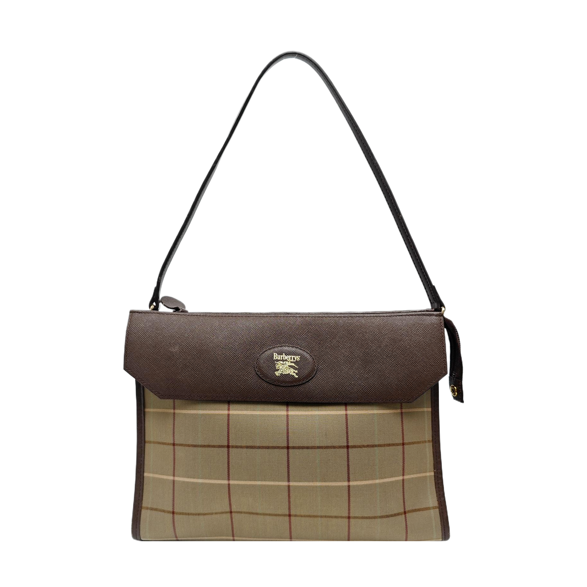 Canvas Shoulder Bag Brown