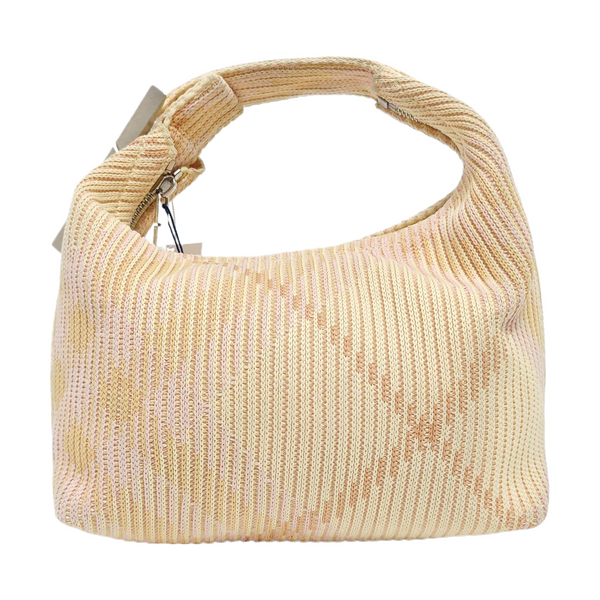 Fabric Top Handle Bag Mini Pink