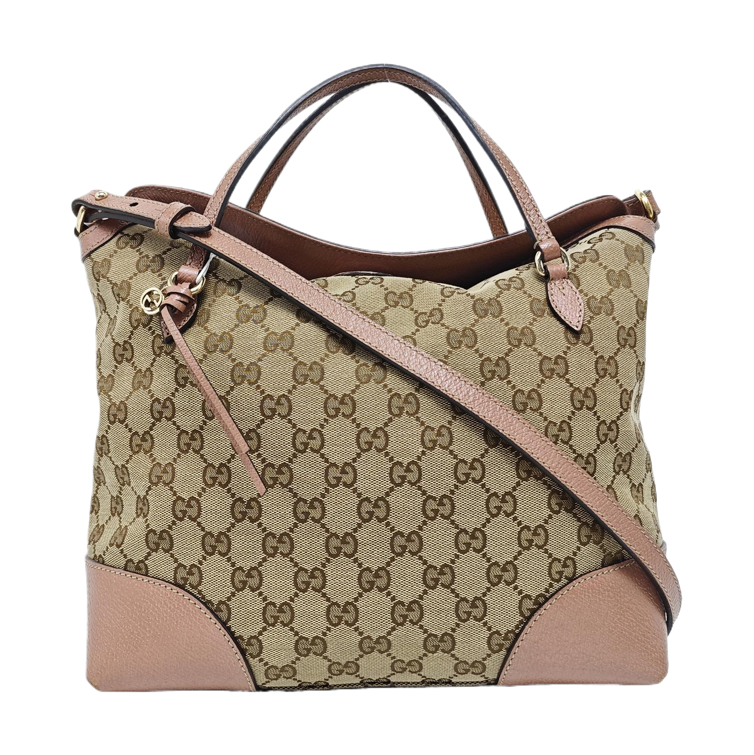 Jockey Monogram Canvas Beige