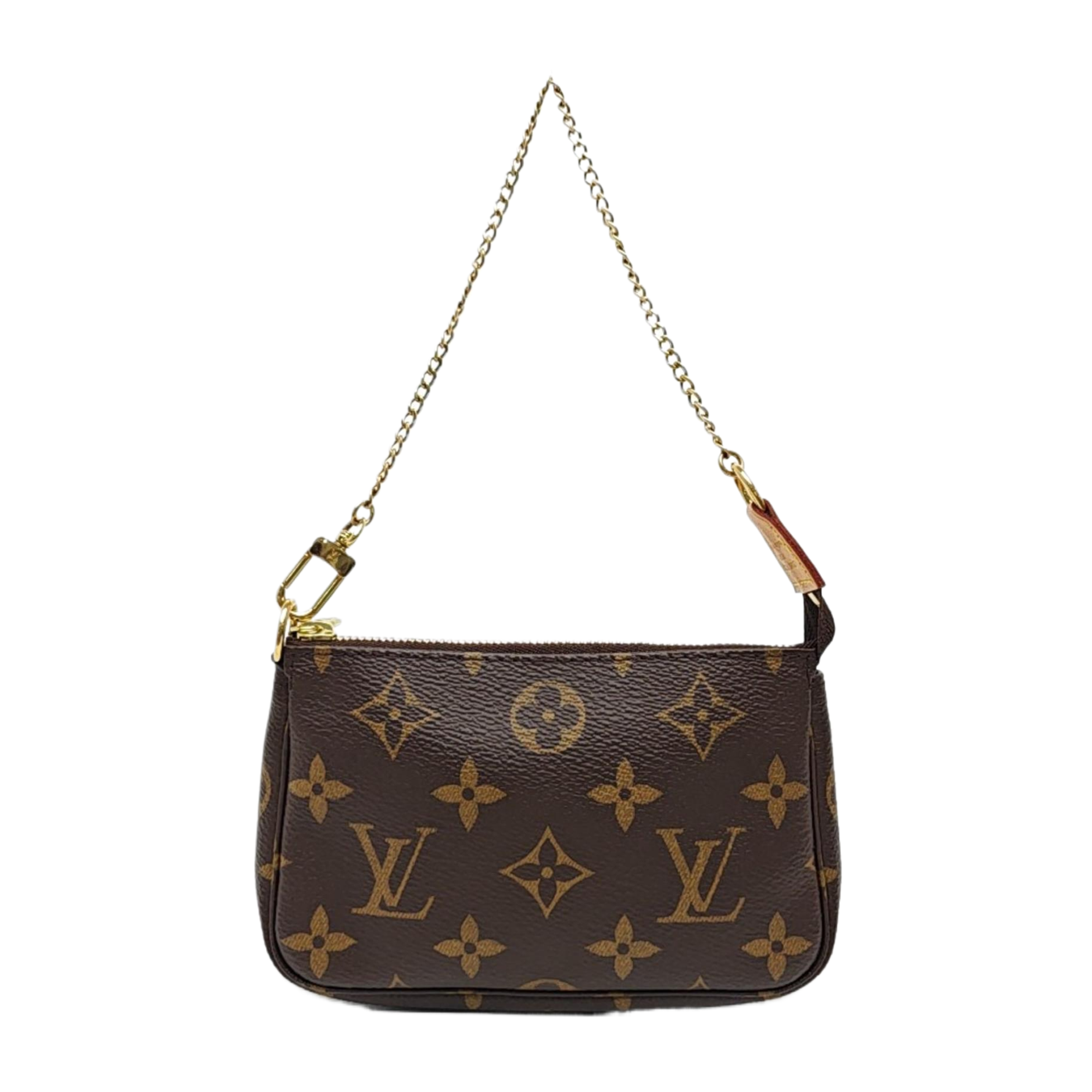 ACCESSOIRES Mini Monogram Coated Canvas Brown