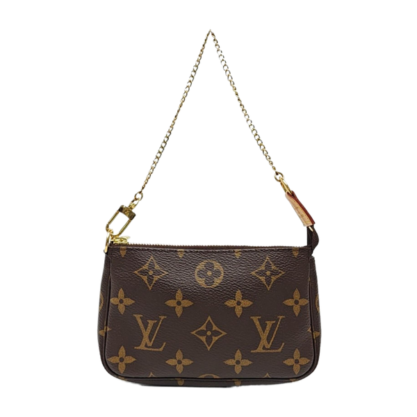 ACCESSOIRES Mini Monogram Coated Canvas Brown