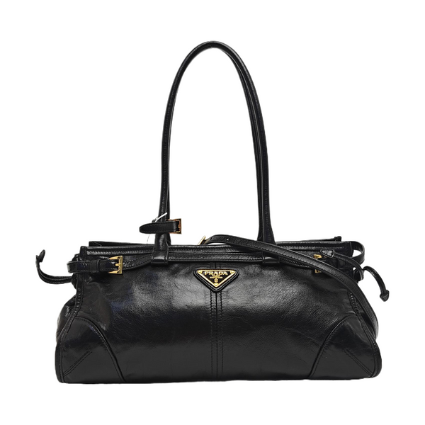 Bonnie Medium Calfskin Black