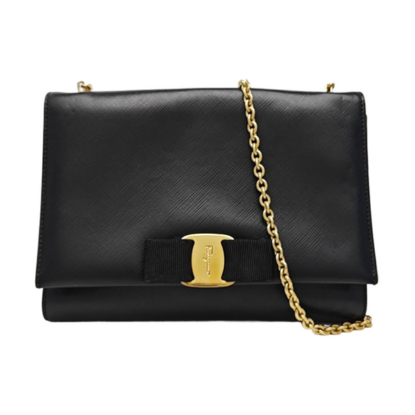 Ginny Calfskin Black