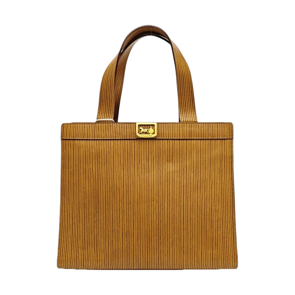 Calfskin Tote Bag Brown