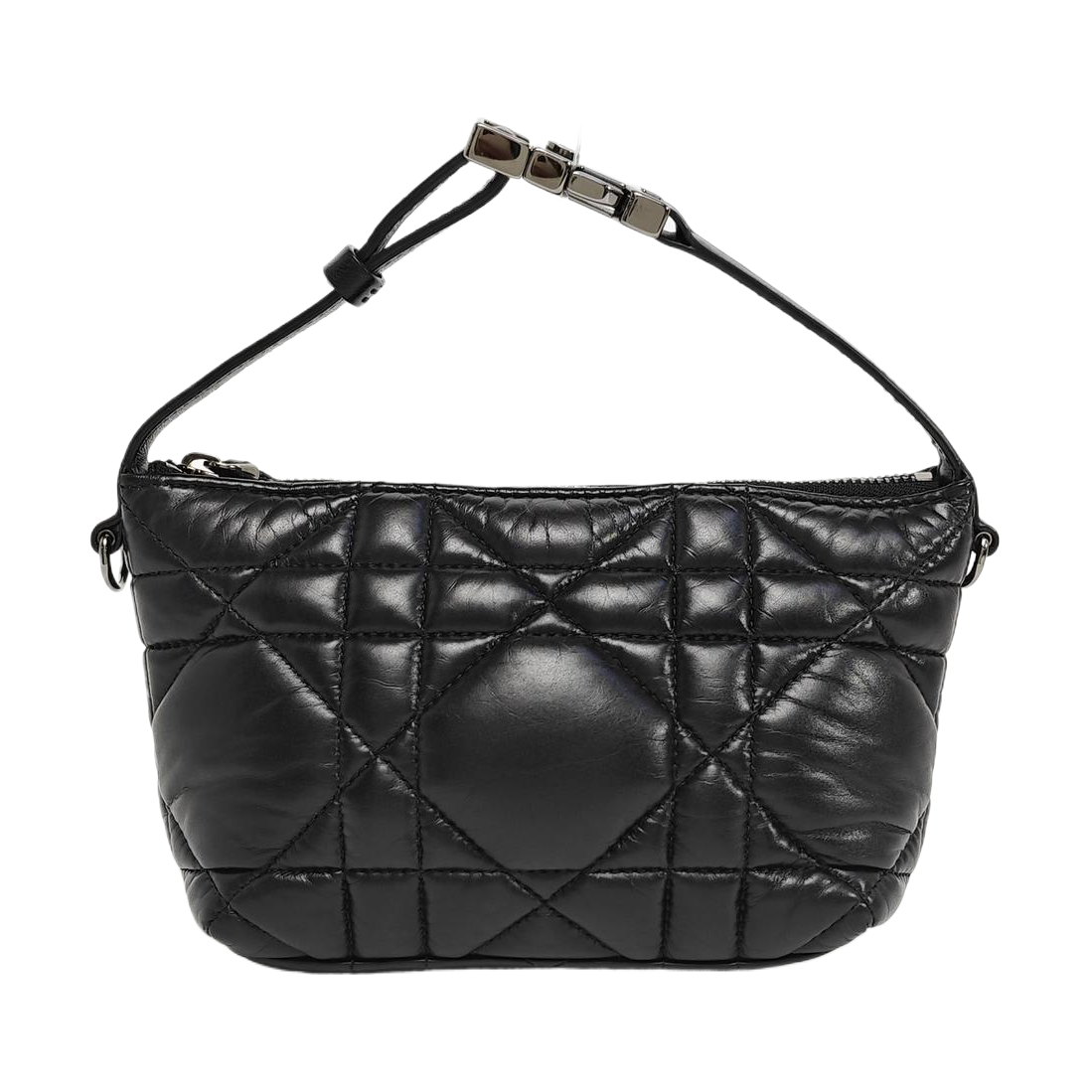 Diortravel Nomad Small Cannage Calfskin Black