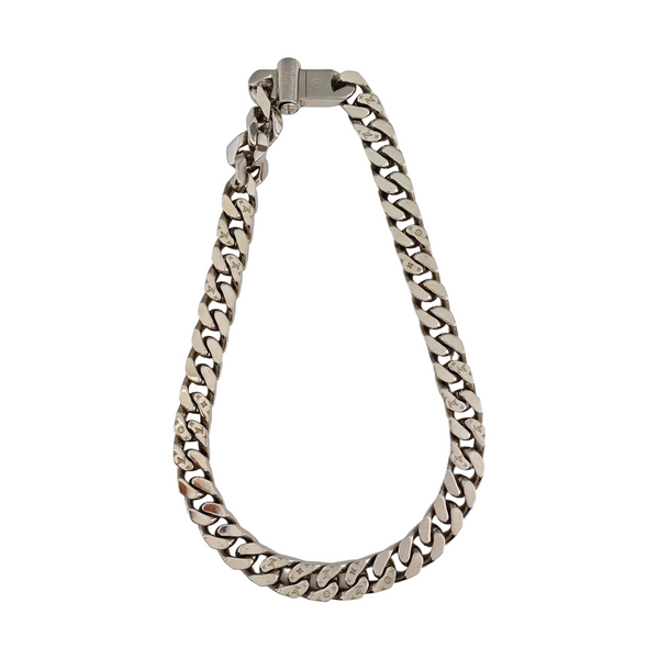 LV CHAIN LINKS Metal Silver Necklace