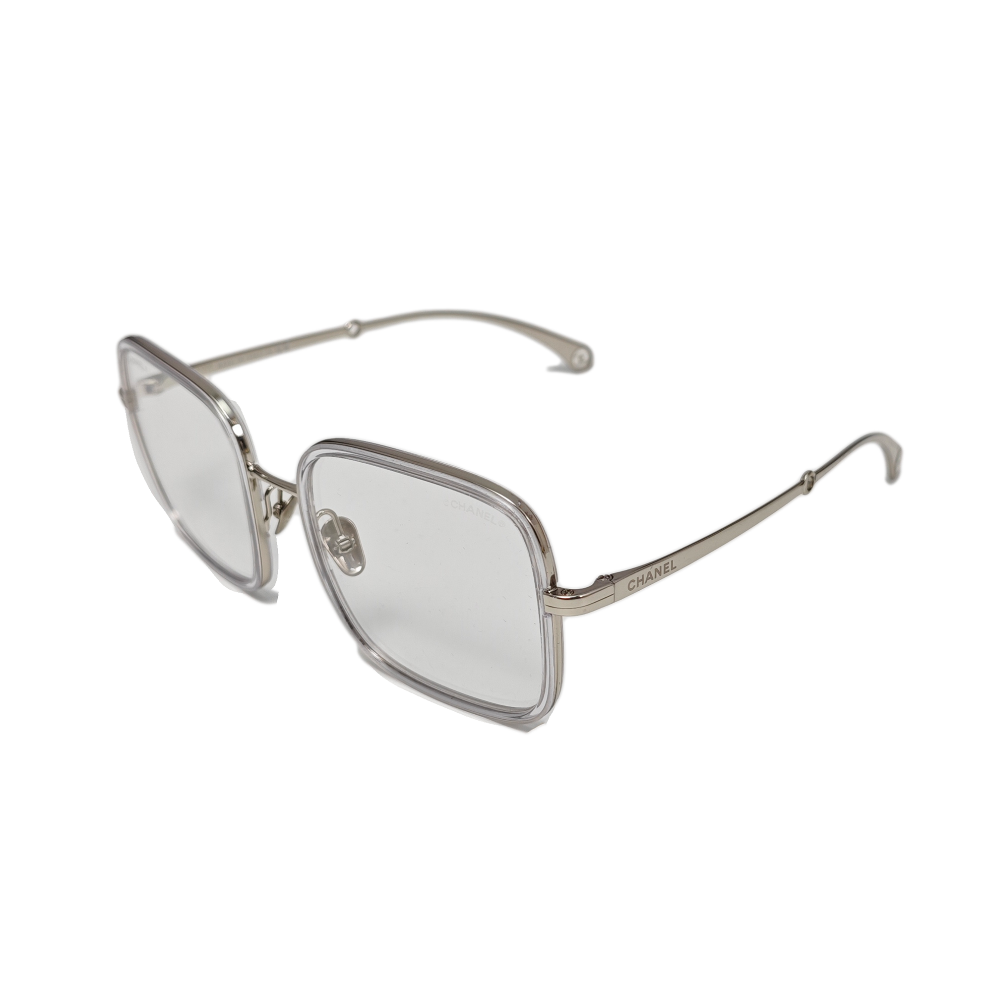 Synthetic Eyeglasses Silver