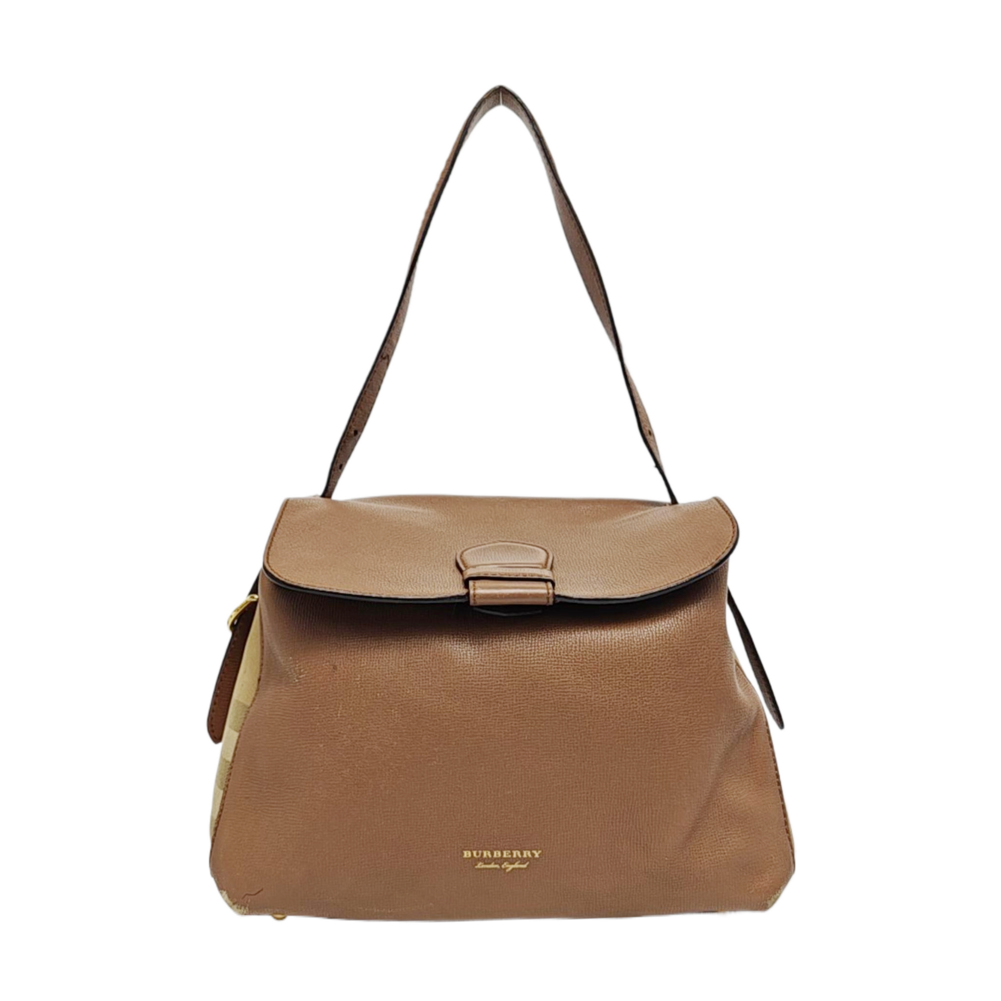 Camberley Derby Large Calfskin Brown
