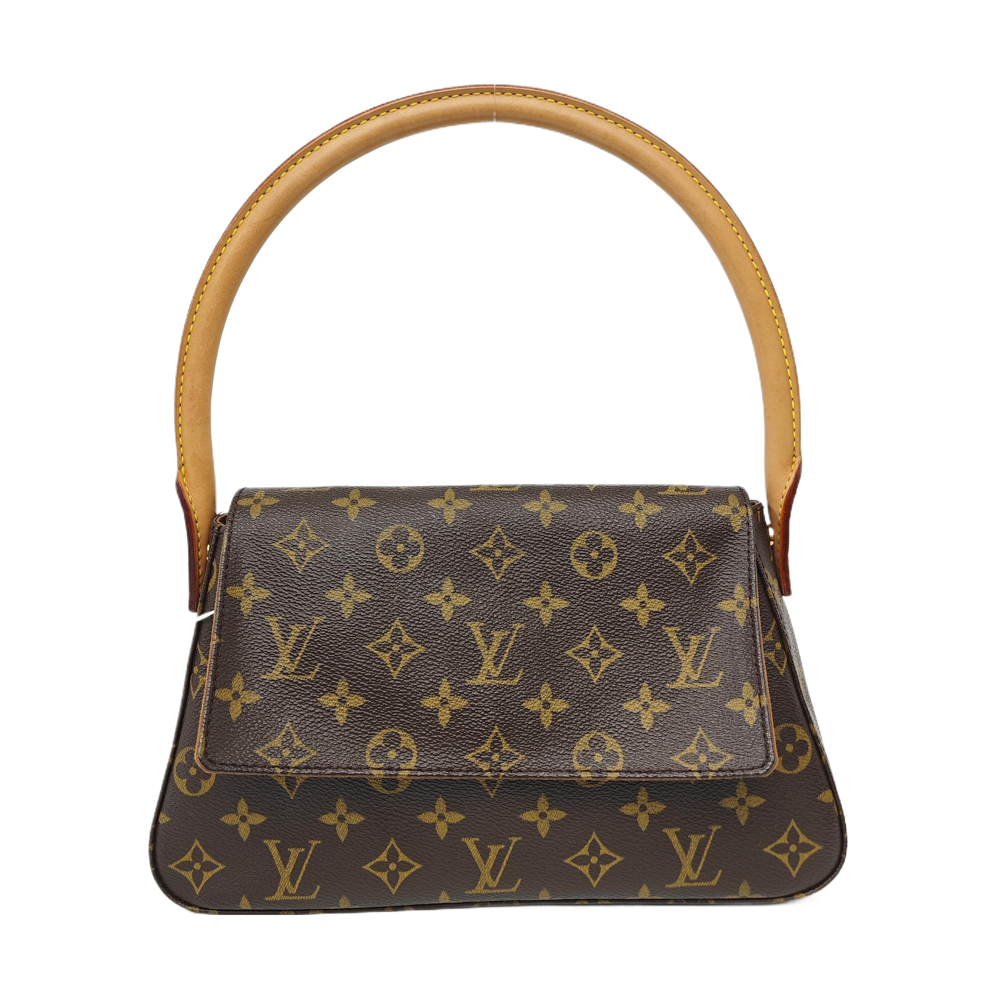 LOOPING PM Monogram Coated Canvas Brown
