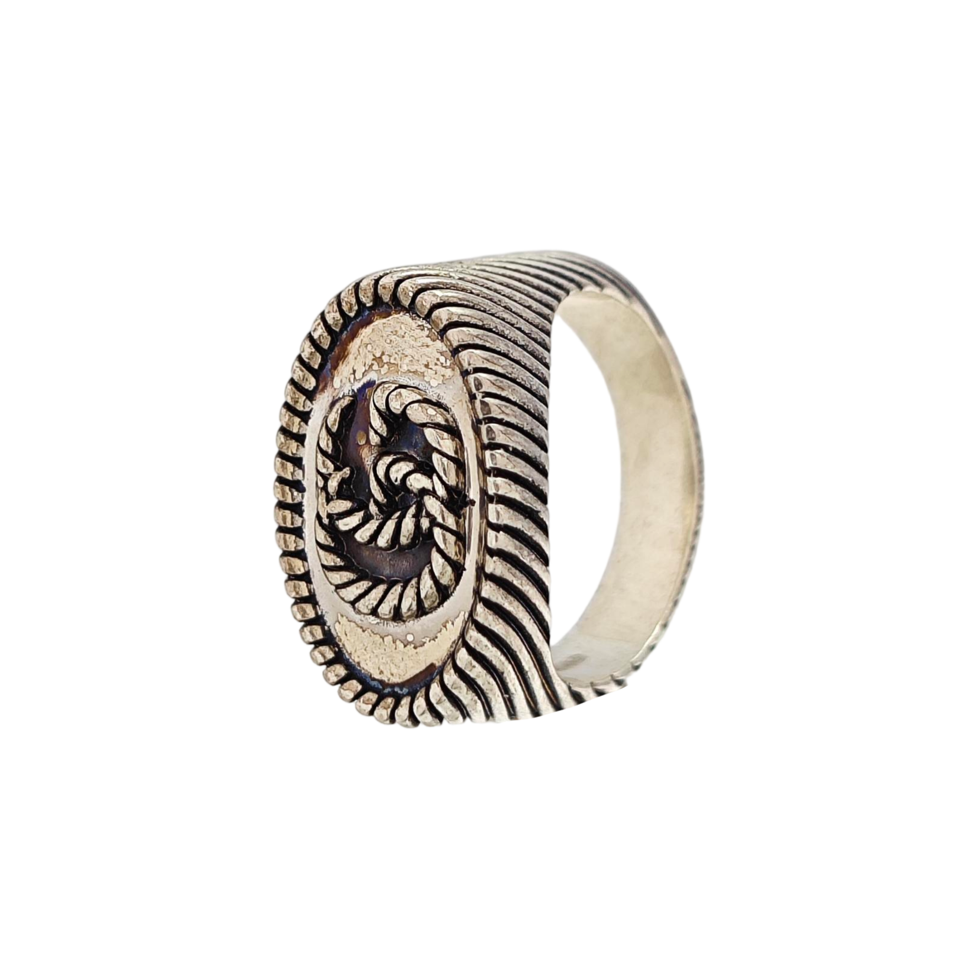 GG Running 925 Sterling Silver Ring HK 11