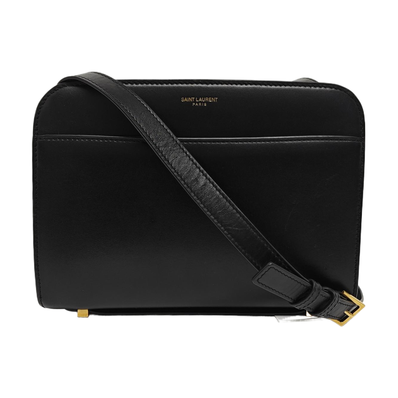 Calfskin Shoulder Bag Black