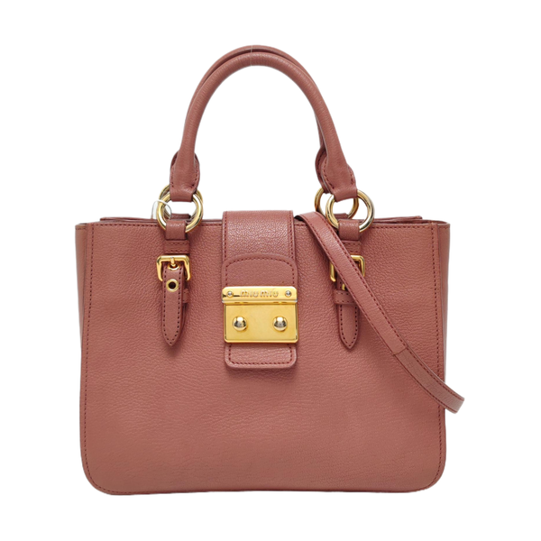 Calfskin Tote Bag Beige