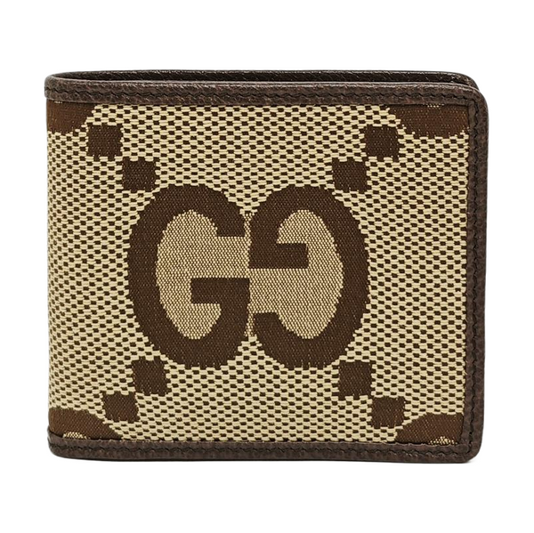 GG Messenger Monogram Canvas Brown Wallet