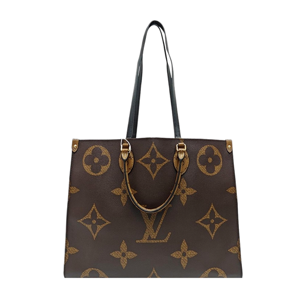 ONTHEGO GM Monogram Coated Canvas Brown