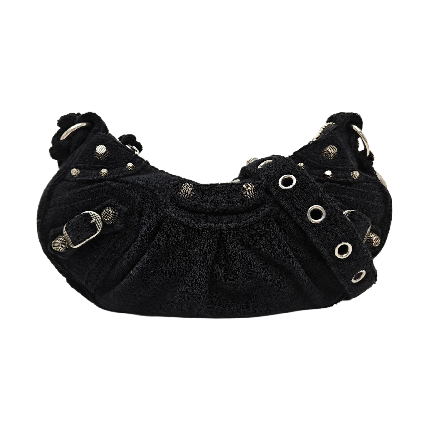 Le Cagole Small Fabric Black