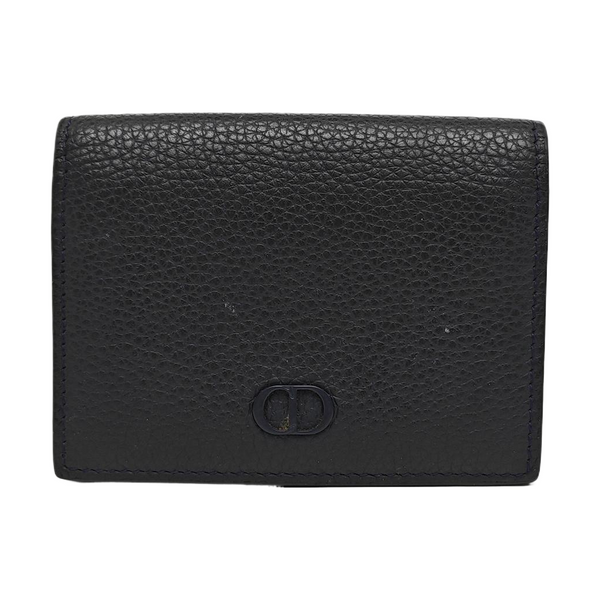 Calfskin Card Holder Blue