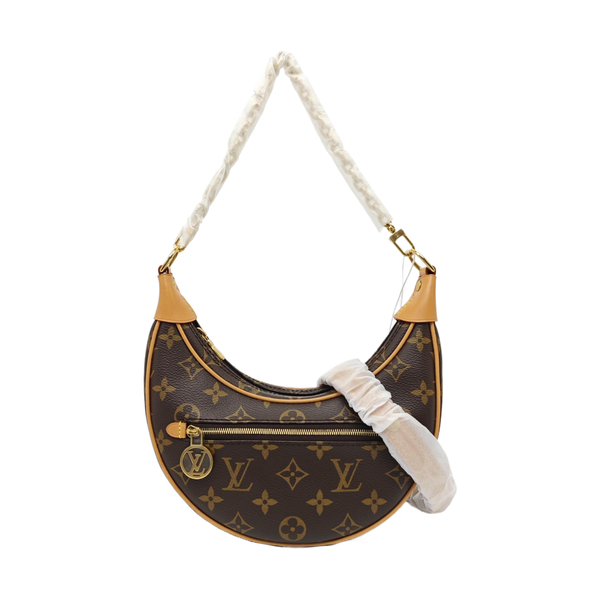 LOOP Monogram Coated Canvas Brown
