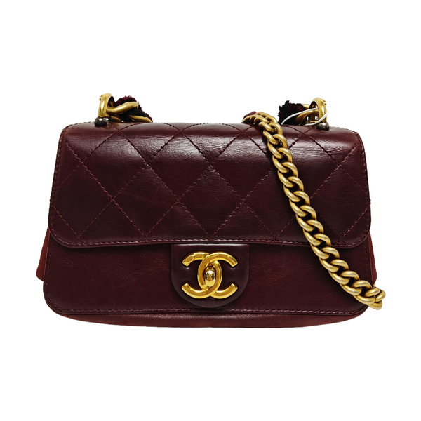 Quilted Calfskin Red